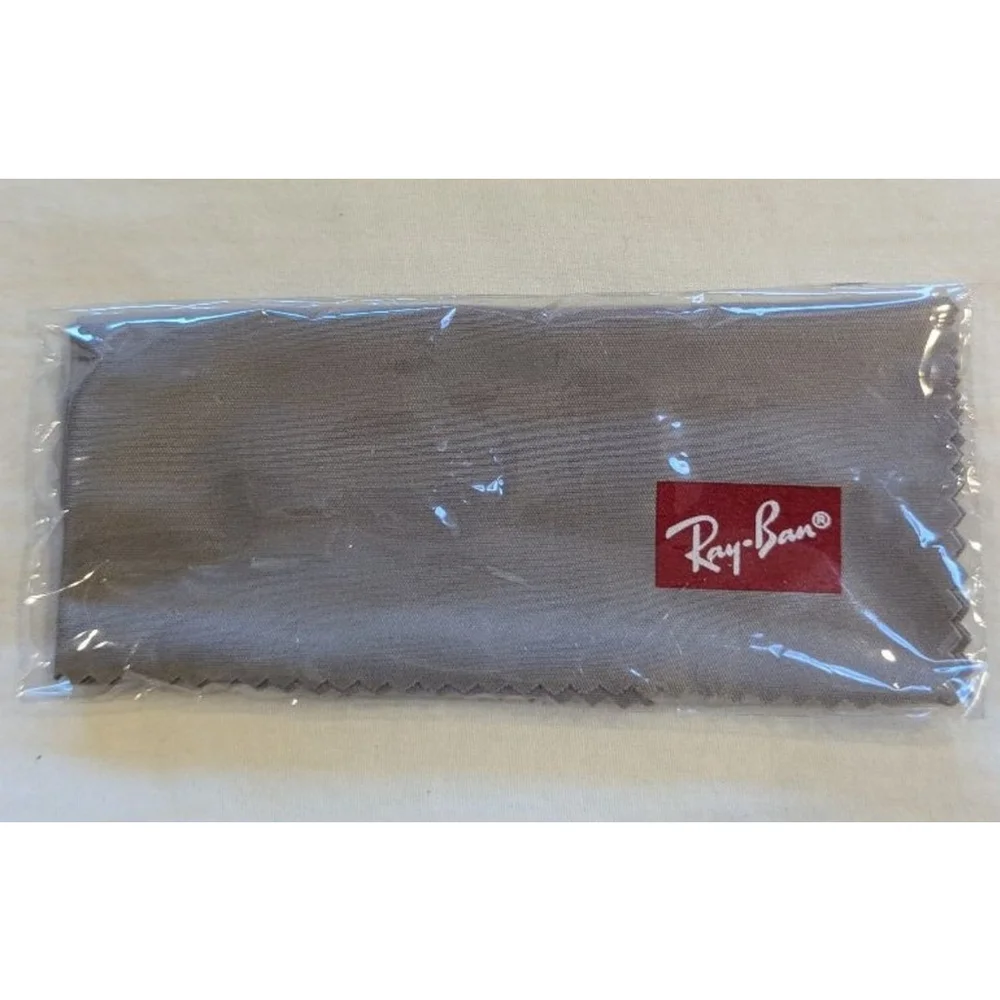 Ray-Ban Black Sunglasses Case With Wiping Cloth